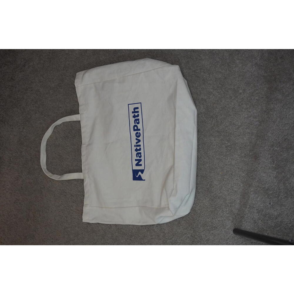 NativePath Tote Bag – “Get on the Path, Stay on the Path” Canvas Bag